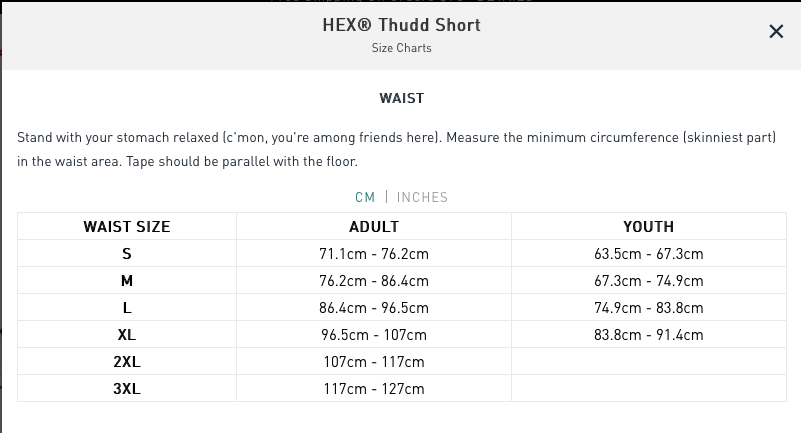 Calza con protecciones Hex Thudd MD 737